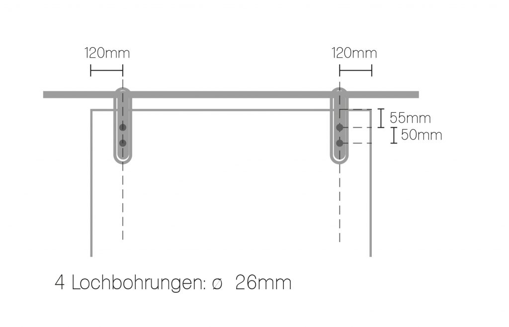 Schiebetüren Bohrung Schiebetüren Bohrung
